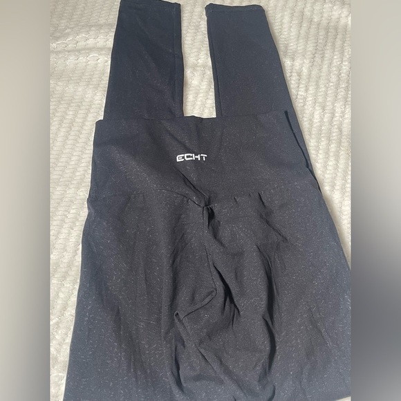 ECHT Black Performance Leggings - Picture 1 of 5